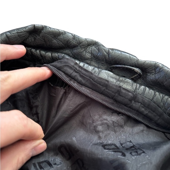 Vintage Hudson Genuine Leather Jacket Motorcycle Size 48? Vtg Riding Lined - Picture 8 of 12